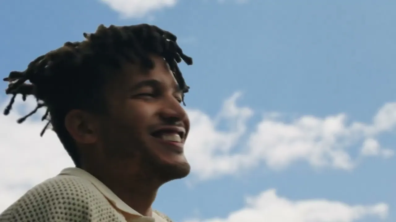 The video