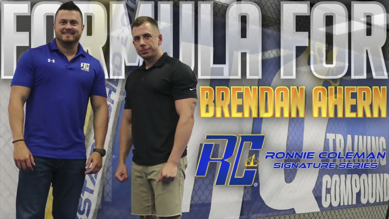 Two men in a gym on the cover of a creator's sponsored video