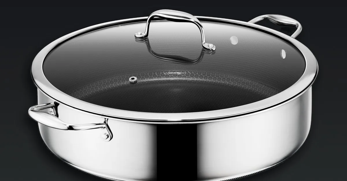 HexClad's hybrid deep saute pan product page (hexclad.com)