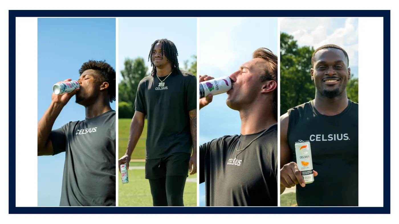 CELSIUS NIL college-football creative