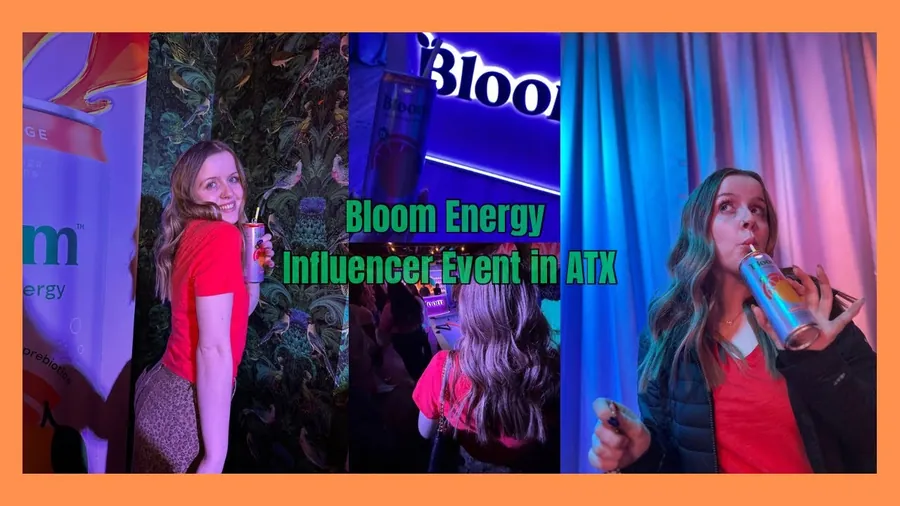 A creator&rsquo;s vlog cover from Bloom&rsquo;s influencer event in Austin